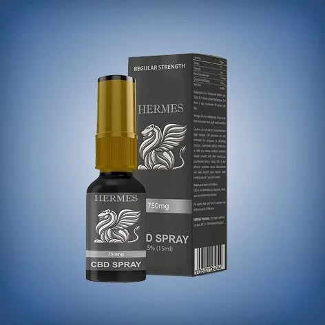 Hermes CBD Spray 750mg, 15ml Citrus